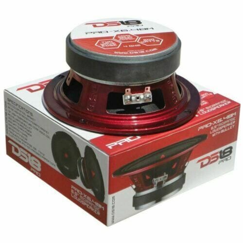 DS18 4 Channel Amplifier 2 TWX1 Super Tweeters 4x 6.5 Full Range Loud Speakers