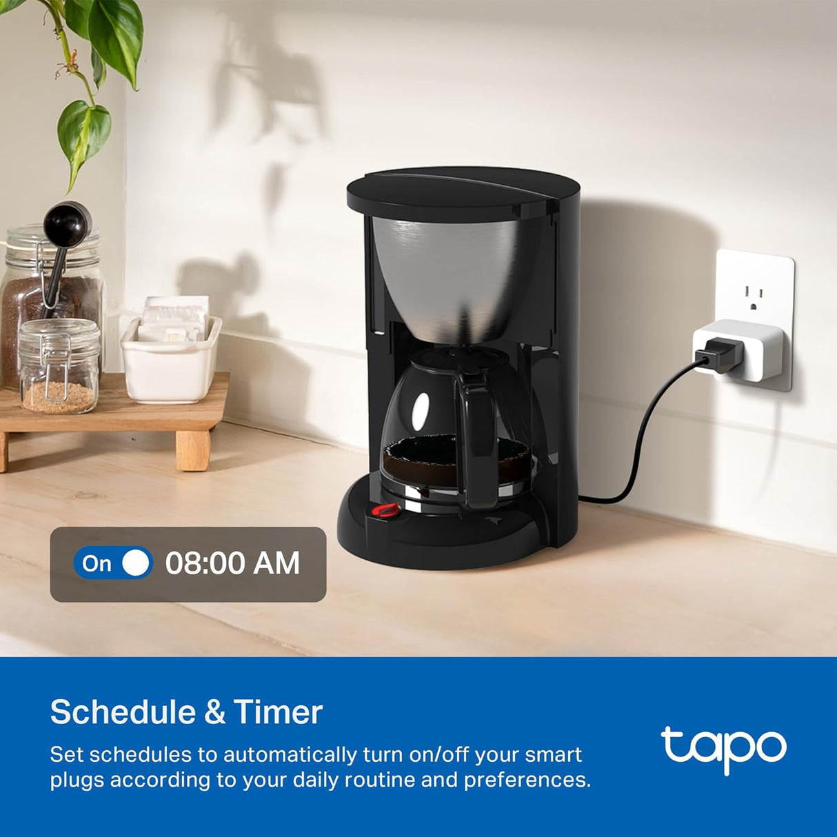 TP-Link Tapo P115 Smart Plug Wi-Fi Mini 4-Pack TekShack