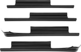 Rocker Panel Cover Set Fits 2014-2018 Crew Cab Pickup Textured Black