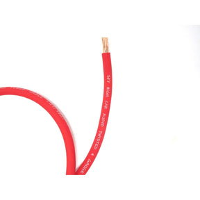 Sky High Car Audio OFC 4 Gauge Red/Black - By The Foot Sky High Car Audio