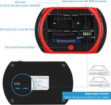 TCC-S862-US Hard Drive Docking Station USB 2.0 Dual Slot SATA IDE with Card Reader Tccmebius