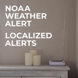 Pre-Owned Midland WR120B NOAA Weather Alert Radio - Pre-programmed Greene County IN Midland
