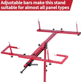Gtouse Multifunction Panel Paint Stand with 4 Wheels USN13-21037 1 Each