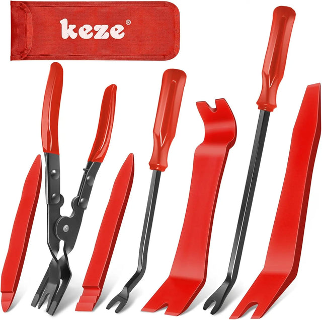 Keze Auto Trim Removal Tool Kit for Car Panel Dashboard 007 7 Each