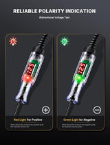 3-48V Automotive LED Voltage Tester with Polarity Indicator TekShack