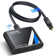 Optical Audio Splitter 1x3 SPDIF Toslink Digital TekShack