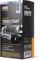 CERAKOTE Ceramic Trim Coat Kit Quick Plastic Restorer 10-Pack R-TKIT1004