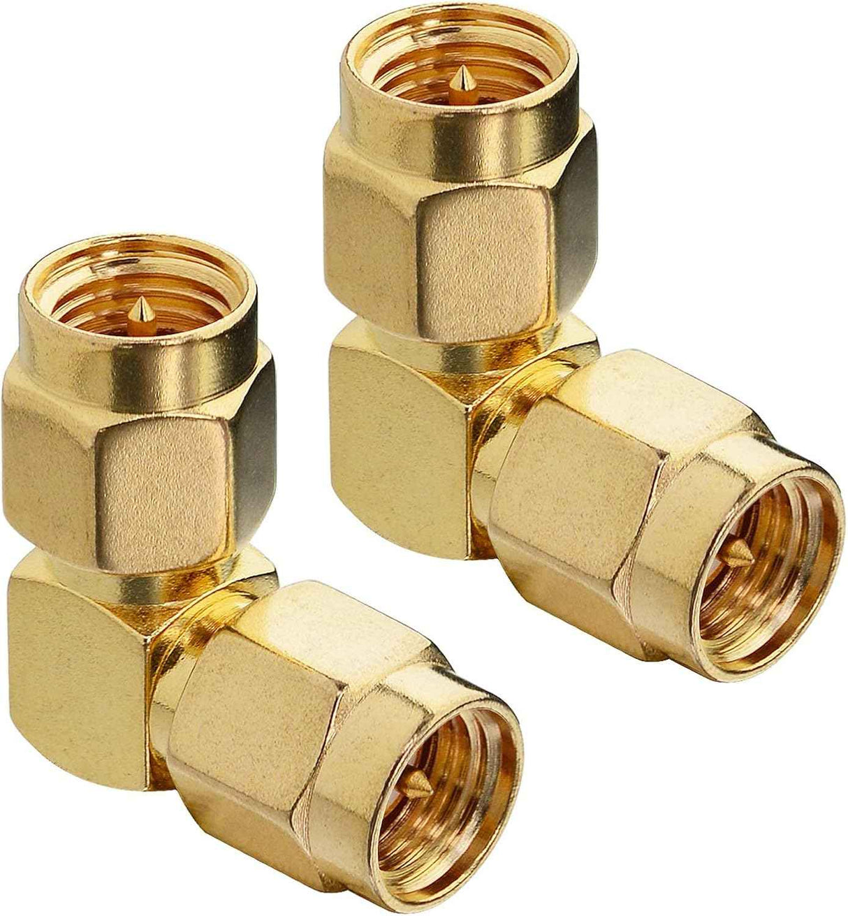 SMA Male to SMA Male 90 Degree TekShack