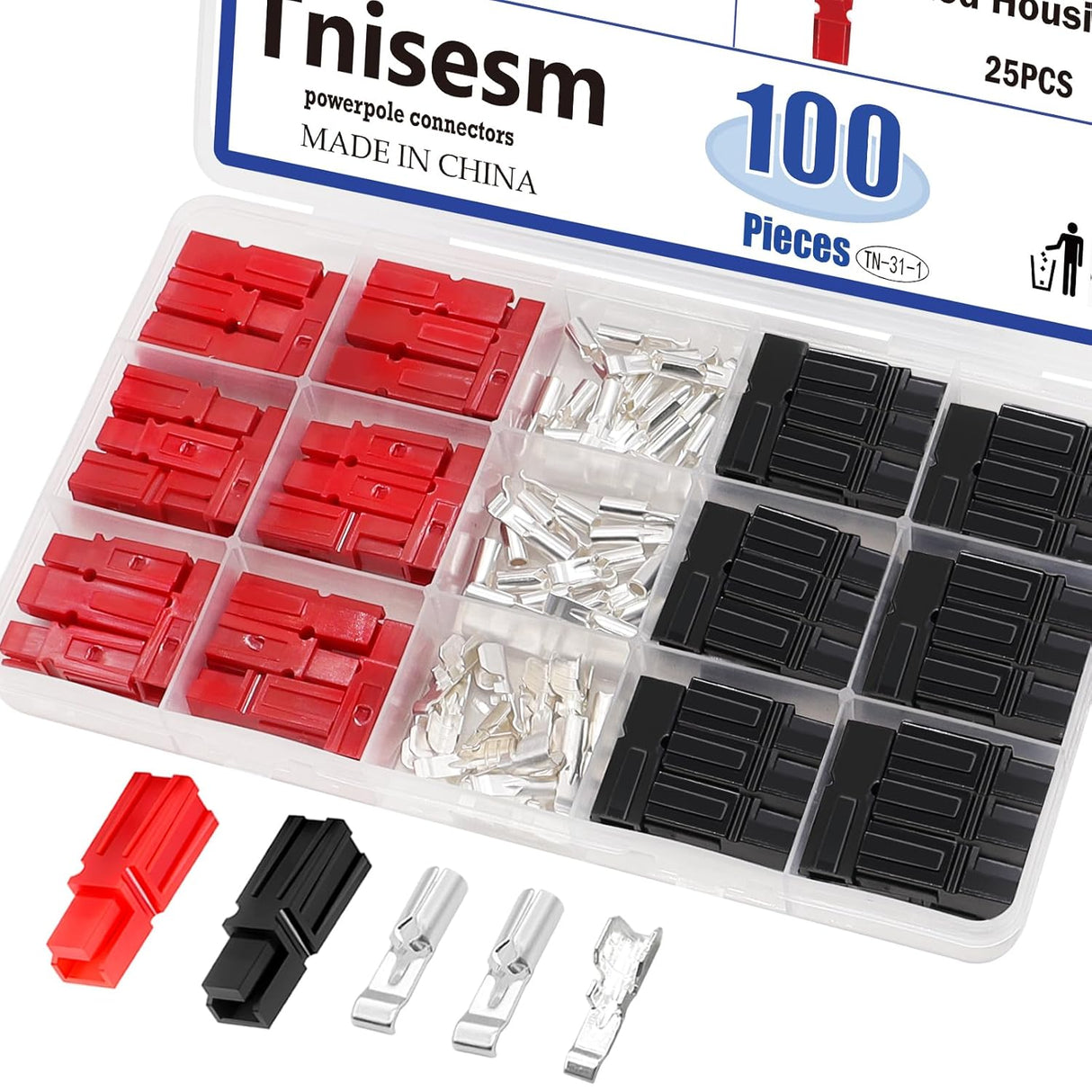 100Pcs 15/30/45Amp Power Connectors TekShack