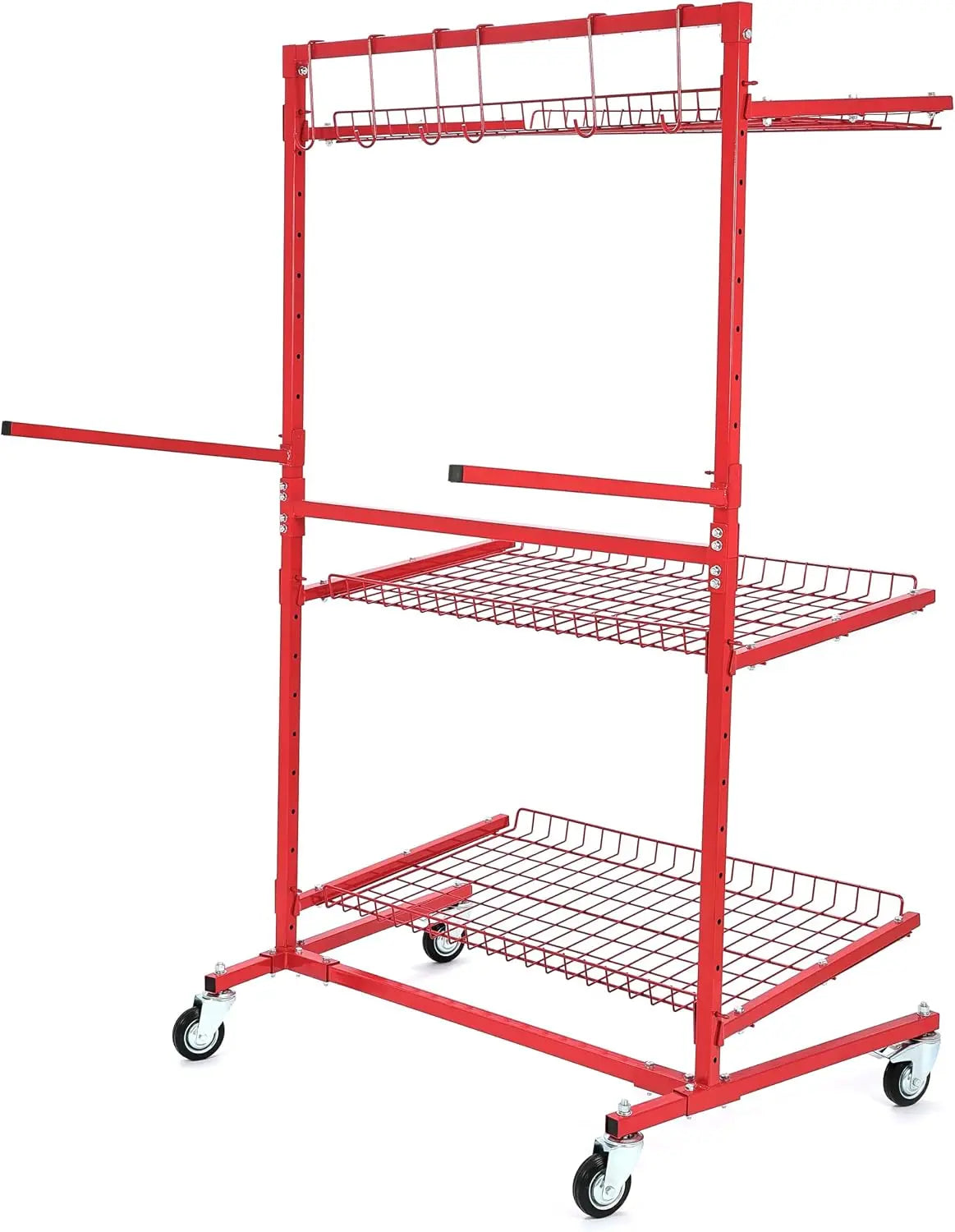 ALMULOO Auto Parts Storage Rack for VW Type 1 Bugs Red VC-0372 1 Each