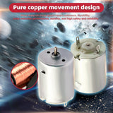 DC Motor 3V–12V 280 Micro Motor – Round Shaft Electric Motor for DIY RC Projects RadioShack