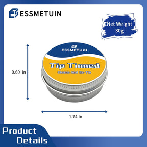 Tip Cleaner & Tinner 1oz Soldering Iron Oxidation Remover (1-Pack) TekShack