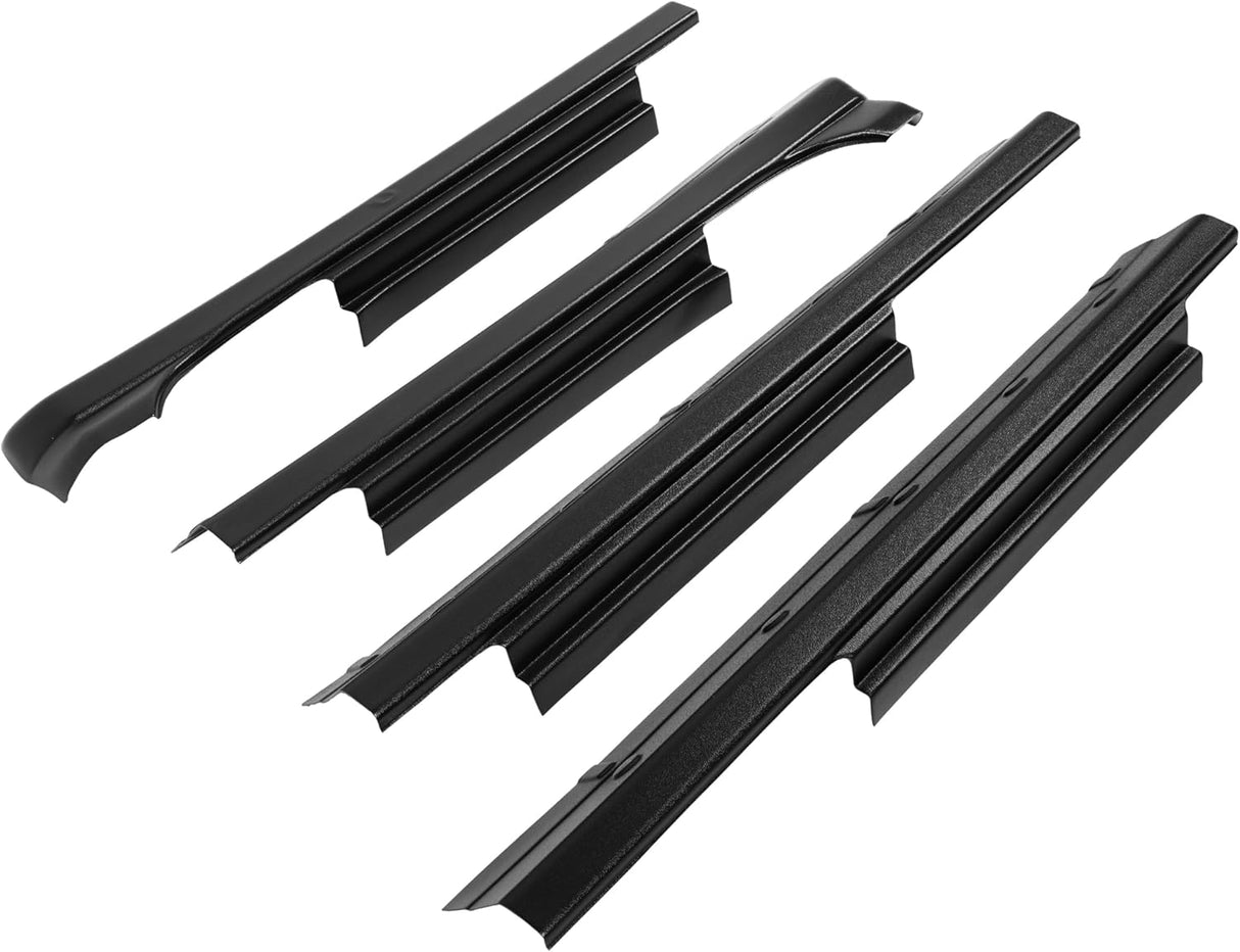 Rocker Panel Cover Set Fits 2014-2018 Crew Cab Pickup Textured Black