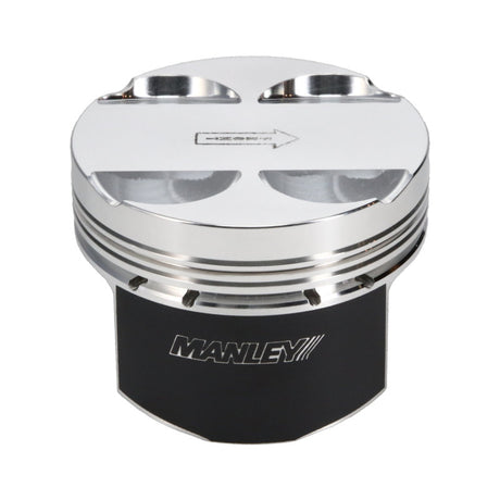 Pistons plats Manley 03-06 Evo 8/9 (7 boulons 4G63T) 85 mm alésage standard 9,0:1 avec segments