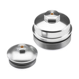 2003-2010 Ford E350 Super Duty Diesel Silver Fuel + Oil Filter Cap