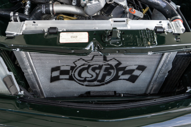 CSF 84-88 Mercedes-Benz W201 190E 2.3L - 16 avec A/C Radiateur en aluminium haute performance