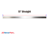 72 X 3 X 3" Straight Cross Member, 1/4" Wall, Structural Aluminum