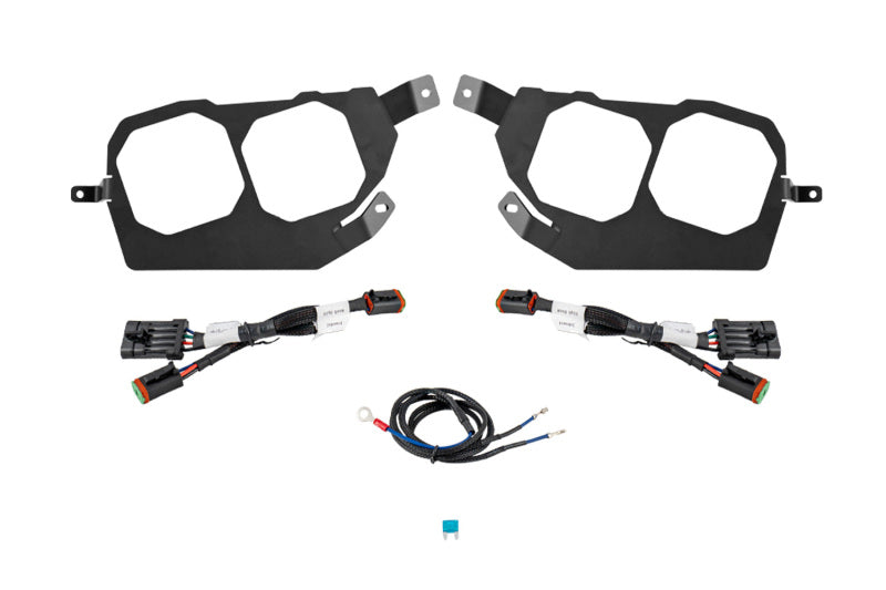 Kit de support de montage de phare à LED Diode Dynamics 14-23 Polaris RZR XP SS3