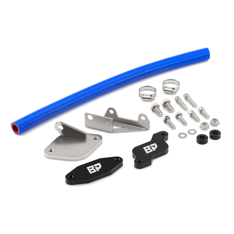 2006-2007.5 GMC Sierra 3500HD 6.6L Duramax Diesel EGR Block Off Plates & Cooler Delete Kit