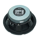 Pride Diamond 8" v3 300W RMS Midrange Speakers (Pair) Pride Audio