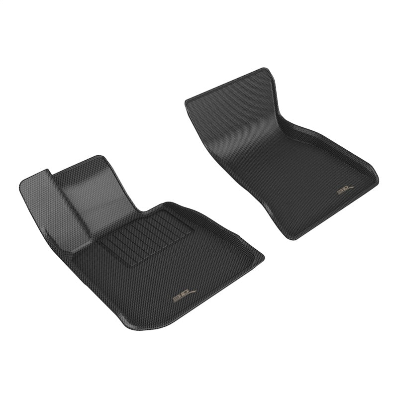 3D MAXpider 22-24 BMW i4 (G26) R1 Floor Mat - Kagu Black