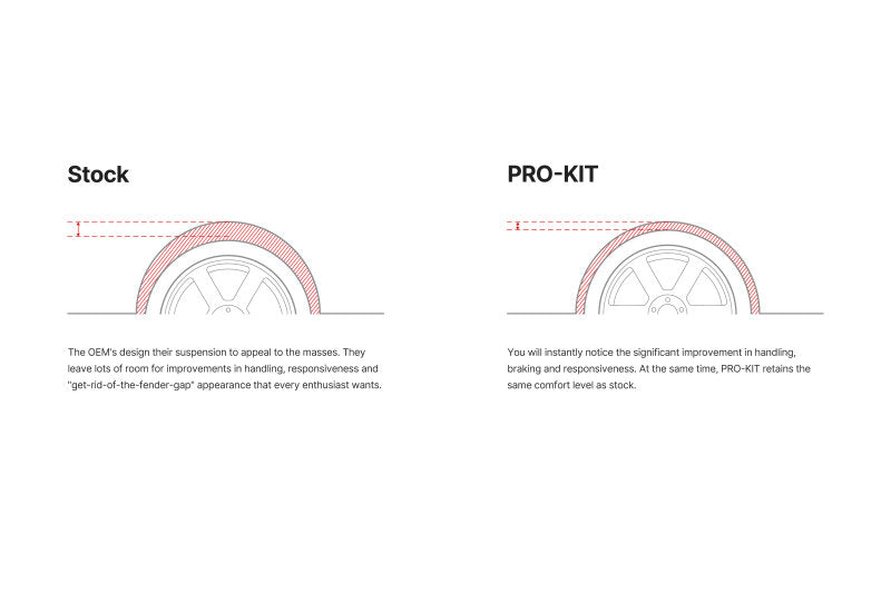 Ressorts de performance Eibach Pro-Kit pour BMW Série 5 98-04 (jeu de 2 ressorts)