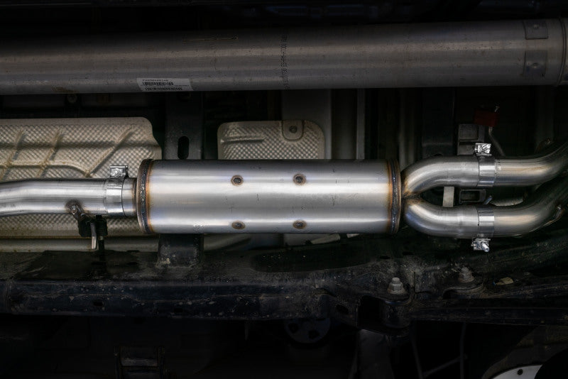 MBRP 2019 Ram 1500 5,7 L (Cabine multiplace/Cabine quadruple UNIQUEMENT) Cat Back 2,5 po à double fond divisé avec embout de 4,5 po - AL