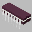 SN7407N IC BUF NON-INVERT 5.25V 14DIP TekShack