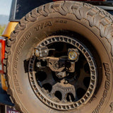 KCHilites Light Mount - Spare Tire Carrier M12x1.5 Lug Nuts I '21- Current Ford Bronco