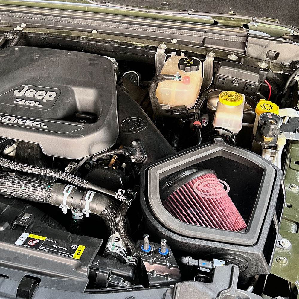 Cold Air Intake for 2020-2023 Jeep Wrangler / Gladiator 3.0L Ecodiesel S&B