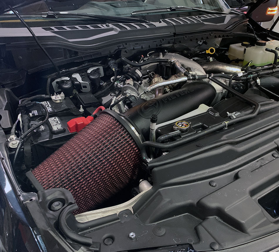 Open Air Intake for 2020-2026 Ford Super Duty, 6.7L Powerstroke S&B