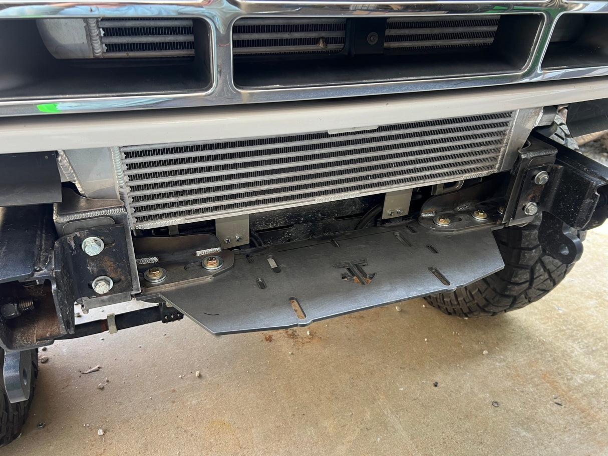 OBS Ford Hidden Winch Mount (CP) JC Customs