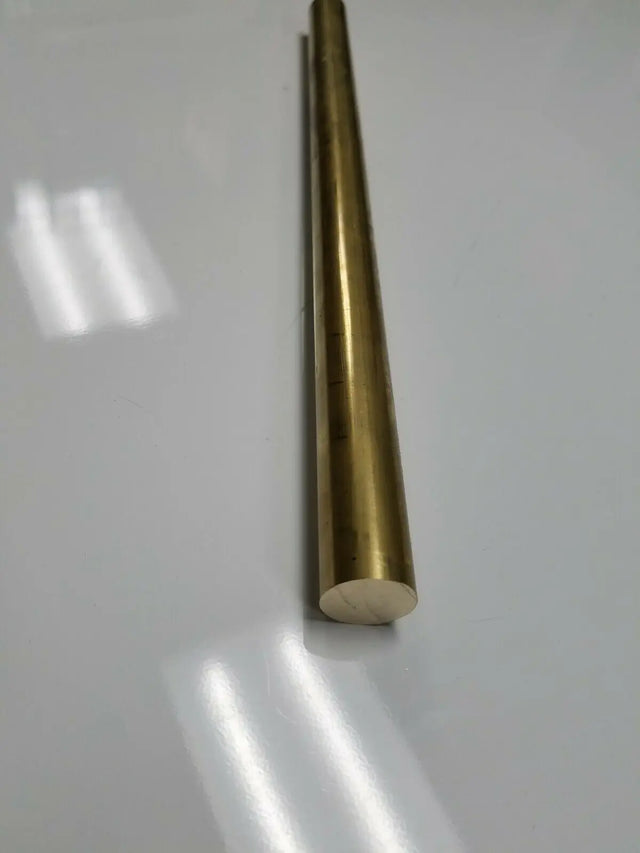 3/4" Diameter x 12"-Long 360 Brass Round Bar-3/4" Dia 360 Brass Rod LATHE STOCK 360 1/2 Hard Brass Round Bar 3/4" Dia ASTM B16