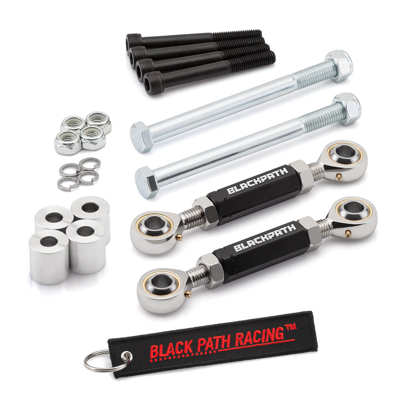 1999-2019 Suzuki Hayabusa GSXR 1300 1" Handlebar Riser + 0-4" Rear Adjustable Lowering Link Kit