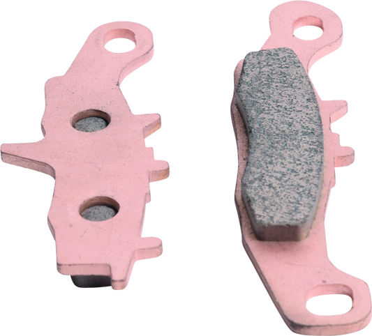 QuadBoss 08-14 Kawasaki KFX450R Front Left Sintered Brake Pad