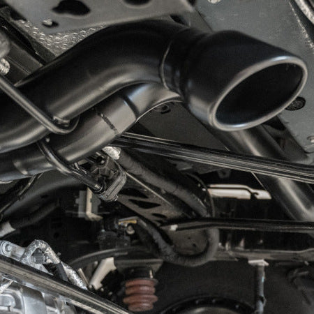 Borla ATAK Cat-Back Exhaust System Raptor 3.0L V6 Twin Turbo with Black Coated Tips| 2022+ Ford Bronco