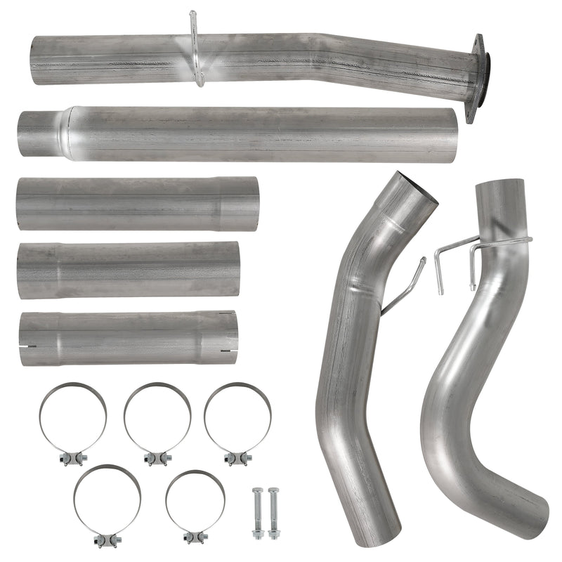 2008-2010 6.4L Ford Powerstroke 5" DPF/DEF/EGR Delete All-in-One Kit