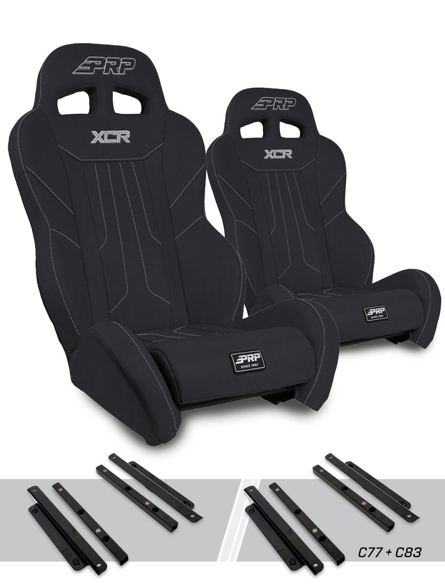 PRP XCR Suspension Seats Kit for Polaris RZR Pro XP, Pro R, Turbo R, Pro S