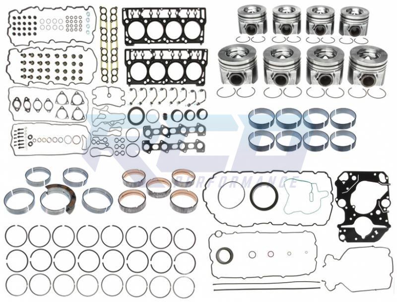 MAHLE 2008 - 2010 6.4L Power Stroke Heavy Duty Engine Rebuild Kit OE Piston