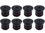 S&B Filters Body Mount Kit for Ford Super Duty Crew Cab 2008-2016, 5.4L-6.7L, Silicone Bushings
