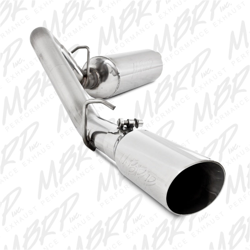 MBRP 2000-2006 Jeep Wrangler (JK) 4 cylindres en ligne 2,5 L 6 cylindres en ligne 4,0 L Cat Back Single Side