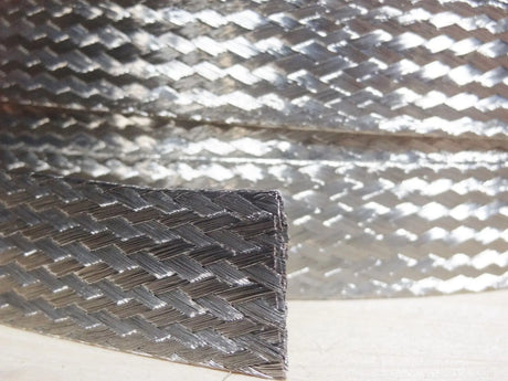 10 FEET 1" BRAIDED GROUND STRAP GROUNDING Tinned Copper Flat Braid USA AC DC WIRE AND SUPPLY