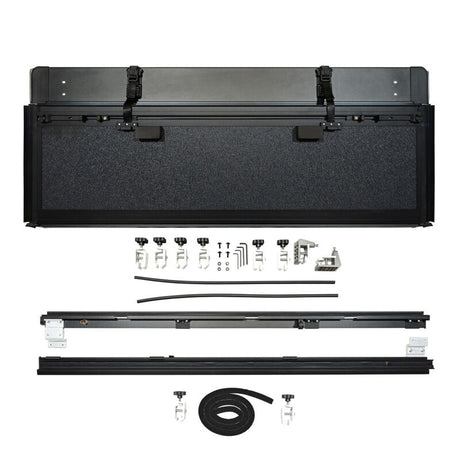 Westin 07-21 Toyota Tundra 5ft 7in Bed Hard Tri-Fold Tonneau Cover - Black