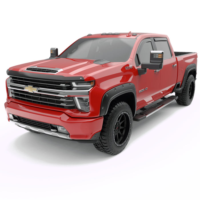 Pare-soleils de fenêtre EGR 2019 Chevy 1500 Crew Cab - Fumée foncée