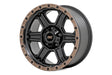 Rough Country 79 Series Wheel Semi-Gloss Black Bronze Ring