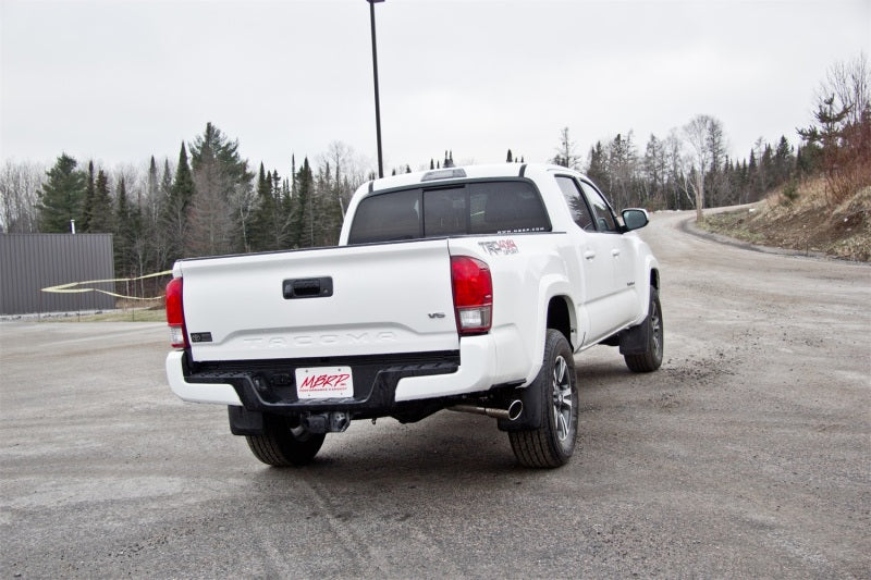 Système d'échappement MBRP 2016 Toyota Tacoma 3.5L Cat Back Single Side Exit T409