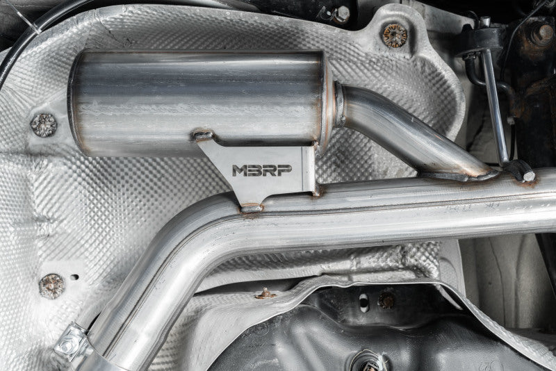 Échappement arrière de catalyseur MBRP 15-20 VW 2.0L Turbo Golf GTI MK7 3 pouces T304 avec double sortie arrière divisée