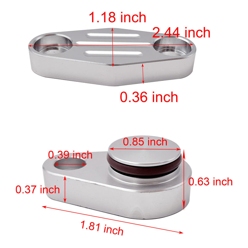 TruckTok 1985-1988 305 TPI & 1987-1988 350 TPI Engines EGR Block Off Delete Plug Kit