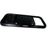 Acrylic Slider Window w/ Clamp Ring (Passenger Side) for Sprinter Van Wideout S&B