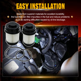 Trucktok 2025-2026 6.7L Ram Primary & Secondary Fuel Filter Replace 68677800AA TruckTok